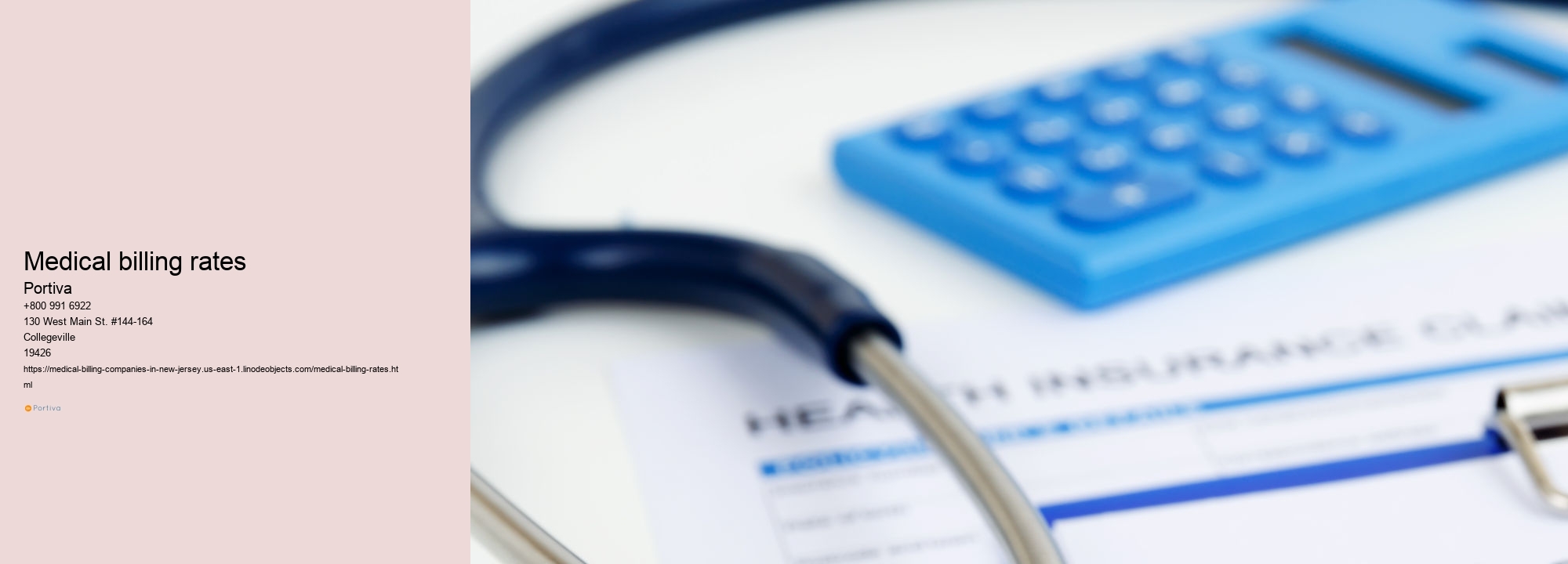 medical billing rates